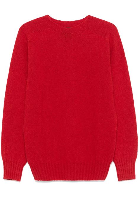 maglione birth of the cool uomo rosso HOWLIN | BIRTH OF THE COOLFLAMING RED